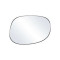شیشه آینه 206 رفلکس راست با چسب و نگهدارنده IPNC